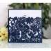 Pocket Invitation Card Lavender Laser Greeting Card Rose Pattern